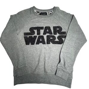 Disney Star Wars Gray Crewneck Sweatshirt - Women's Large New